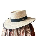Sombrero Veracruz realizado a mano en palma trenzada