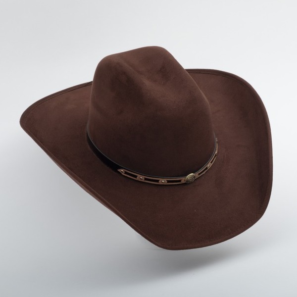 Sombrero Vaquero marrón oscuro (Agotado)